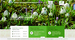 Desktop Screenshot of ogrodprzelewice.pl